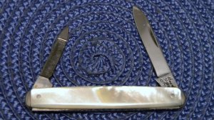 Hibbard Spencer Bartlett & Co. OVB (Our Very Best) 702 USA Pearl Pen Knife