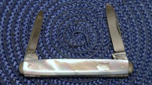 Humphreys - Radiant Sheffield England Genuine Pearl 2 Blade Pen Knife