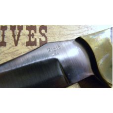 Rigid USA R1 Sidewinder Wood Fixed Blade Sheath Knife - NOS in Box