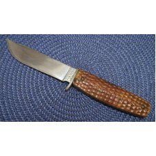 Case Green Bone Fixed Blade Sheath Knife c.1940-50's Case Green Bone Fixed Blade Sheath Knife c.1940-50's