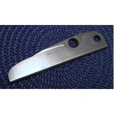 Custom Metal Folding Pocket Knife by Pat Crawford