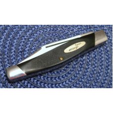 Buck Made in USA (Camillus) Model # 303 Cadet Black Saw Cut Delrin Stockman Knife in Box c.1971-1974 Buck Made in USA (Camillus) Model # 303 Cadet Black Saw Cut Delrin Stockman Knife in Box c.1971-1974
