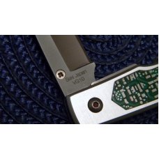 Beretta Seki Japan VG-10 Circuit Board Electra Folding Linerlock Wharncliffe Knife - NIB Beretta Seki Japan VG-10 Circuit Board Electra Folding Linerlock Wharncliffe Knife - NIB