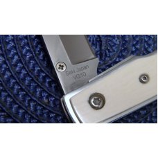 Beretta Seki Japan VG-10 Ivory Electra Folding Linerlock Wharncliffe Knife - NIB Beretta Seki Japan VG-10 Ivory Electra Folding Linerlock Wharncliffe Knife - NIB