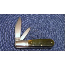 Heritage Schrade + NY USA Green Bone Everlastingly Sharp 2661 Barlow Knife c.1983 Heritage Schrade + NY USA Green Bone Everlastingly Sharp 2661 Barlow Knife c.1983