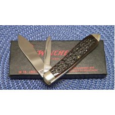 Winchester Trademark USA 1987 Bone 2857 Torpedo Jack Knife - NIB Winchester Trademark USA 1987 Bone 2857 Torpedo Jack Knife - NIB