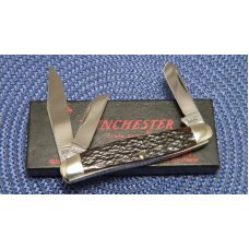 Winchester Trademark USA 1987 Bone 3964 Stockman Knife - NIB Winchester Trademark USA 1987 Bone 3964 Stockman Knife - NIB