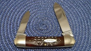 Case XX USA 7 Dot (1973) Bone 62131 Canoe Knife