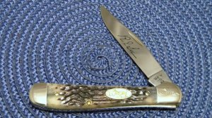 Case XX SS USA 3 Dot (1987) Green Bone GR6149 SS Robert E. Lee Copperhead Knife