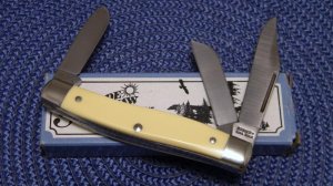 Schrade + USA 505SC Delrin Stockman Knife - NIB