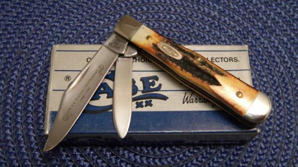 Case XX USA 1989 Stag 5225 1/2 SS 1889-1989 Tested Centennial Little Coke Bottle Knife - NIB Case XX USA 1989 Stag 5225 1/2 SS 1889-1989 Tested Centennial Little Coke Bottle Knife - NIB