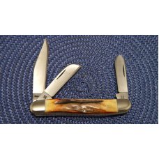 Case XX Stainless USA 4 Dot (1976) Stag 5347 HP SSP Razor Edge Stockman Knife