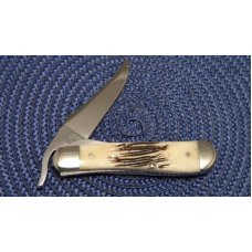 Case XX USA 2001 Vintage Bone V61953 L SS Russlock Knife Case XX USA 2001 Vintage Bone V61953 L SS Russlock Knife
