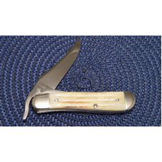 Case XX USA 2001 Bone 61953 L SS Russlock Knife