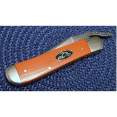 Case XX USA 2004 Micarta 101953 L SS Orange County Choppers Russlock Knife Case XX USA 2004 Micarta 101953 L SS Orange County Choppers Russlock Knife