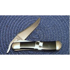Case XX USA 2002 Jet & Pearl Checker EX1953 L SS Russlock Knife Case XX USA 2002 Jet & Pearl Checker EX1953 L SS Russlock Knife