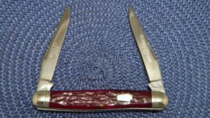 Schatt & Morgan Titusville PA. 2006 Red Bone 042125 1 of 100 Muskrat Knife
