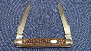 Schatt & Morgan Titusville PA. 2006 Green Bone 042125 1 of 100 Muskrat Knife