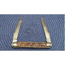 Schatt & Morgan Titusville PA. 2006 Green Bone 042125 1 of 100 Muskrat Knife Schatt & Morgan Titusville PA. 2006 Green Bone 042125 1 of 100 Muskrat Knife