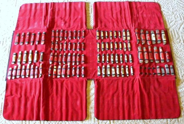 Case XX Centennial 1889-1989 Complete Mint Knife Set 100 knives and Case 1 of 500 Serial # 018