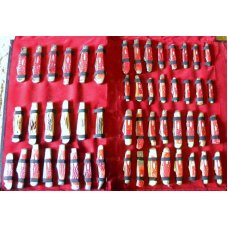 Case XX Centennial 1889-1989 Complete Mint Knife Set 100 knives and Case 1 of 500 Serial # 018