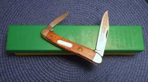 Puma Germany Stainless Wood 572 Senior Stockman Knife c.1972 - NIB