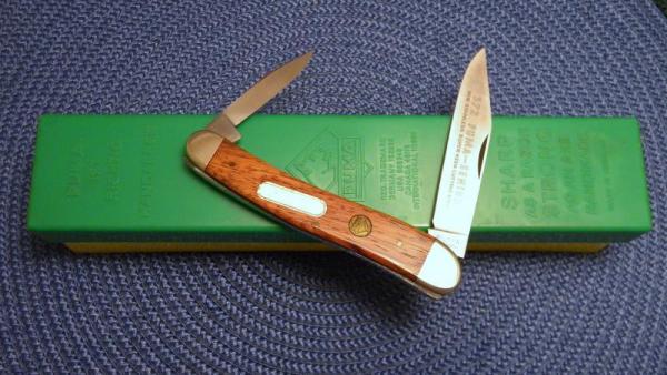 Puma Germany Stainless Wood 572 Senior Stockman Knife c.1972 - NIB Puma Germany Stainless Wood 572 Senior Stockman Knife c.1972 - NIB