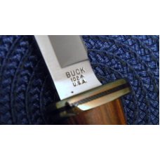 Buck 102 USA Cocobola Woodsman Hunting Sheath Knife c.2008 - NIB Buck 102 USA Cocobola Woodsman Hunting Sheath Knife c.2008 - NIB