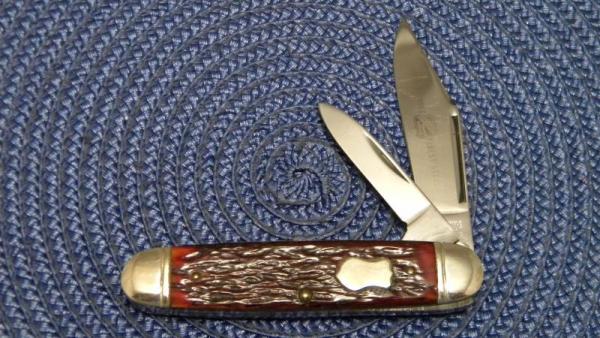 John Primble Belknap HDW & MFG Co. 4861 Bone Cigar Jack Knife - c.1940-1968 John Primble Belknap HDW & MFG Co. 4861 Bone Cigar Jack Knife - c.1940-1968
