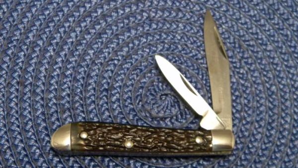 John Primble Belknap Inc. 4927 Delrin 2 Blade Jack Knife - c.1968-1985