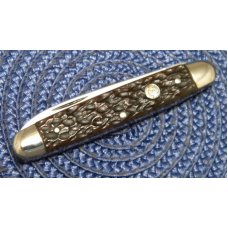 Boker Solingen Germany Tree Brand 220 Bone 2 Blade Equal End Pen Knife Boker Solingen Germany Tree Brand 220 Bone 2 Blade Equal End Pen Knife