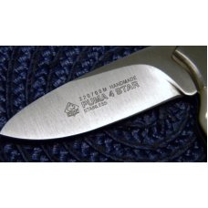 Puma Germany Stainless 220700M Pearl 4 Star Folding Lockback Knife c.1999 - NIB Puma Germany Stainless 220700M Pearl 4 Star Folding Lockback Knife c.1999 - NIB