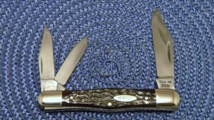 Case XX USA 7 Dot (1973) Bone 6383 Whittler Knife 