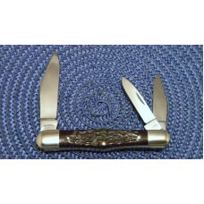Case XX USA 7 Dot (1973) Bone 6383 Whittler Knife 
