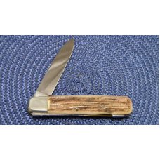 Parker Frost Stainless Solingen Germany Stag Lockback Knife