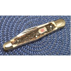 Robt Klaas Kissing Crane Solingen Germany Stag 2735 Whittler Knife c.1974 Robt Klaas Kissing Crane Solingen Germany Stag 2735 Whittler Knife c.1974