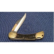 Puma Germany Stainless Stag 905 Duke Folding Lockback Knife c.1974