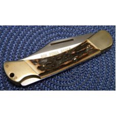 Puma Germany Stainless Stag 905 Duke Folding Lockback Knife c.1974