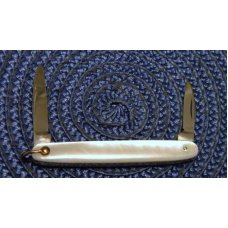 R&G Co. Pearl 2 Blade Fob Knife 