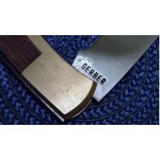 Gerber Portland, OR 97223 USA Brass Folding Lockback Knife Gerber Portland, OR 97223 USA Brass Folding Lockback Knife