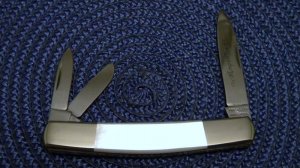 Parker Cut Co. Surgical Steel Japan Pearl Gettysburg Whittler Knife