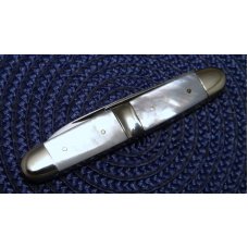 Booth Bros. Celebrated Rostfrei Solingen Germany Pearl Stockman Knife Booth Bros. Celebrated Rostfrei Solingen Germany Pearl Stockman Knife