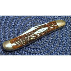 Case Tested XX 1920-1940 Green Bone 6220 LP Long Pull Peanut Knife Case Tested XX 1920-1940 Green Bone 6220 LP Long Pull Peanut Knife