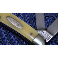 Case Tested XX 1920-1940 Yellow Composition 3220 Peanut Knife Case Tested XX 1920-1940 Yellow Composition 3220 Peanut Knife