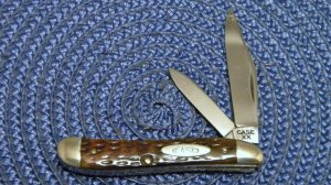 Case XX 1940-55 Green Bone 6220 Peanut Knife