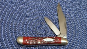 Case XX 1940-64 Red Bone 6220 Peanut Knife