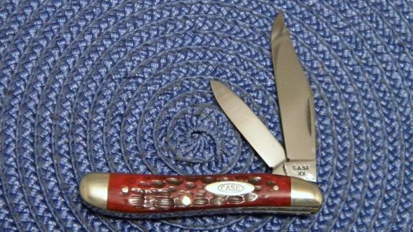 Case XX 1940-64 Red Bone 6220 Peanut Knife Case XX 1940-64 Red Bone 6220 Peanut Knife
