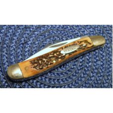 Case XX 1940-64 Stag 5220 Peanut Knife Case XX 1940-64 Stag 5220 Peanut Knife