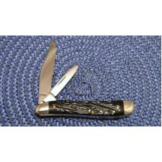 Case XX 1940-49 Rough Black 6220 Peanut Knife Case XX 1940-49 Rough Black 6220 Peanut Knife