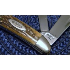 Case XX USA 1965-69 Stag 5220 Peanut Knife Case XX USA 1965-69 Stag 5220 Peanut Knife